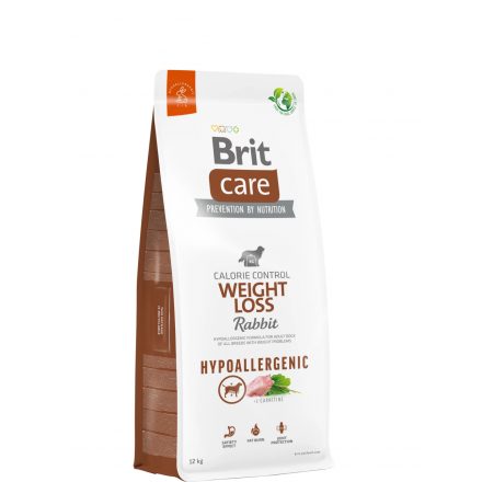 Brit Care Hypoallergen Weight Loss Rabbit & Rice 1kg