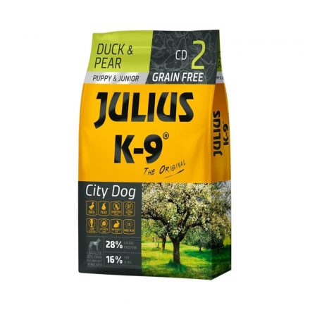 Julius K-9 City Dog Duck&Pear Puppy 10kg