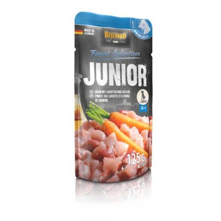 Belcando Junior Csirke, sárgarépa 125g