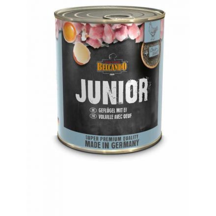 Belcando Junior Baromfihús, tojás 800gr