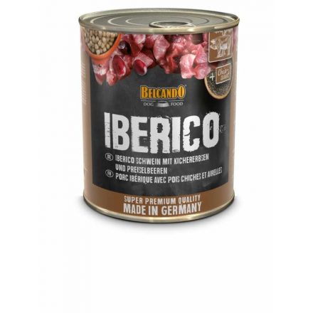 Belcando Iberico sertéshús, csicseriborsó, vörös áfonya 800gr 