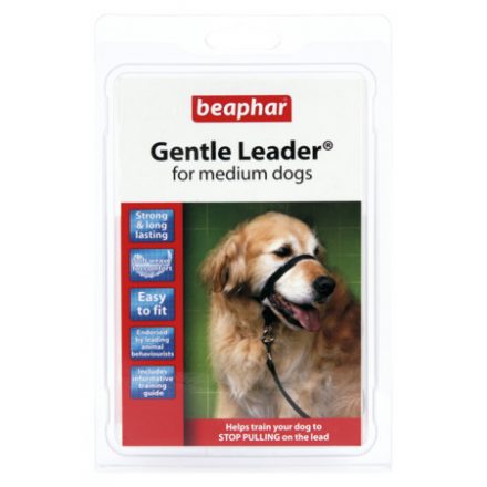 Beaphar Gentle Leader Fejhám M - fekete