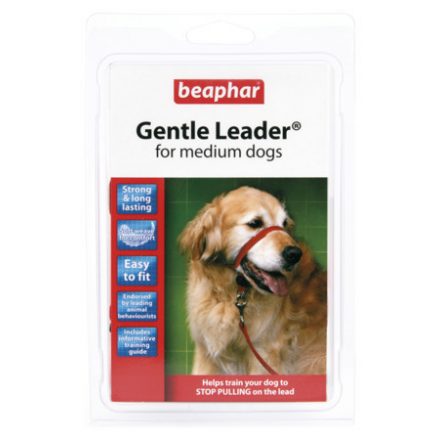 Beaphar Gentle Leader Fejhám M - piros