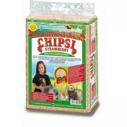 Chipsi Forgács Epres 60L - 3,2Kg