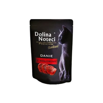 Dolina Noteci Cat Premium Dish with Beef Sterilized 85 g