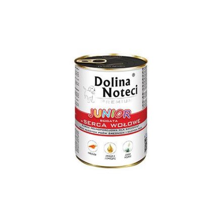 Dolina Noteci Premium Junior Rich in Beef Hearts 400 g