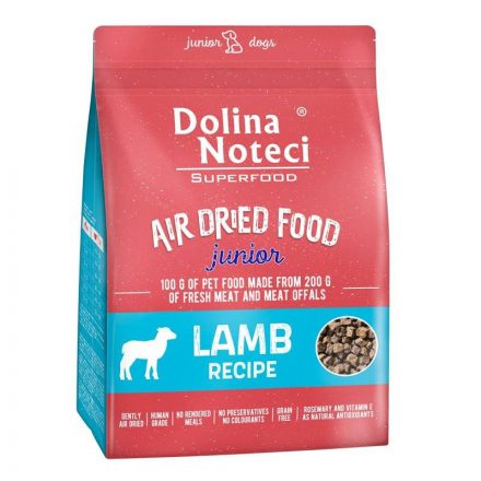 Dolina Noteci Superfood Air Dried Junior Dog Lamb 1 kg (Chicken Free)