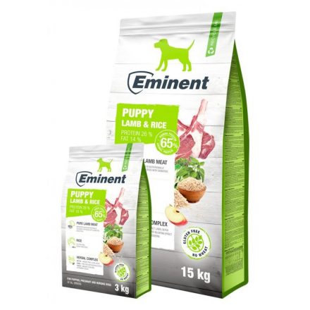 Eminent Puppy Lamb&Rice 3kg