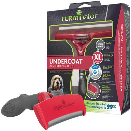 FURminator aljszőrkefe óriás testű, hosszú szőrű kutyáknak XL