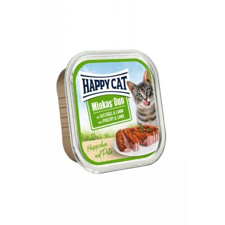 Happy Cat Minkas Duo Geflügel & Lamm (Baromfi & bárány) 100g