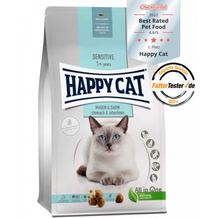 Happy Cat Sensitive Magen & Darm (gyomor és bélrendszer) 300g