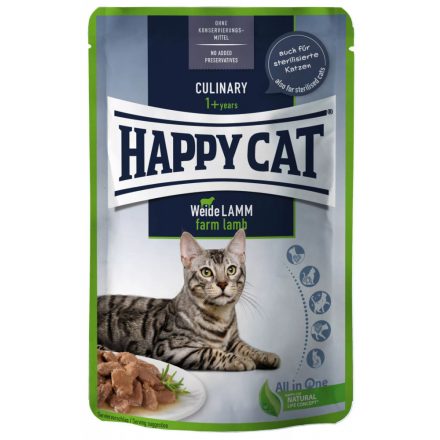 Happy Cat Meat in Sauce - Culinary Weide-Lamm (Bárány) 85g