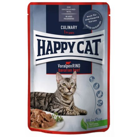 Happy Cat Meat in Sauce - Culinary Voralpen-Rind (Marha) 85g