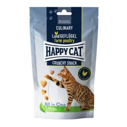 Happy Cat Culinary Crunchy Snacks Baromfi 70g