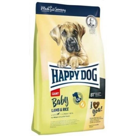 Happy Dog Supreme Baby Giant Lamm/Rice (Bárány/Rizs)  15kg