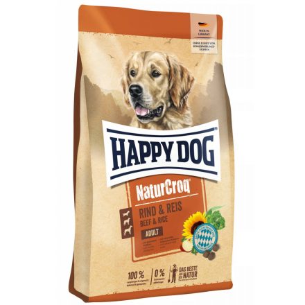 Happy Dog NaturCroq Rind & Reis 1kg