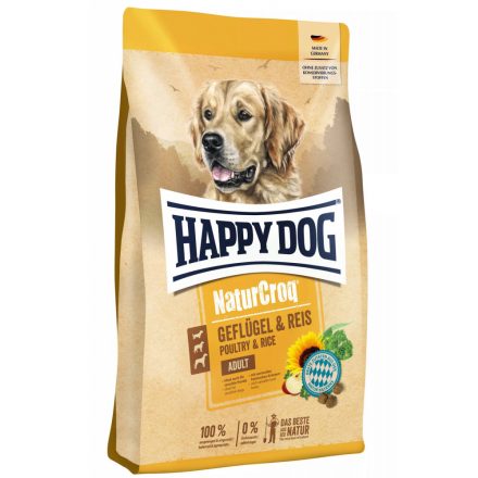 Happy Dog NaturCroq Geflügel Pur & Reis 1kg