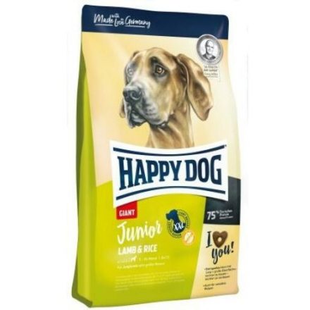 Happy Dog Supreme Junior Giant Lamm/Rice (Bárány/Rizs) 15kg