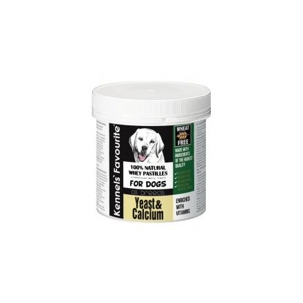 Kennels' Favourite Yeast/Calcium 90db - Vitaminos tejsavó pasztilla