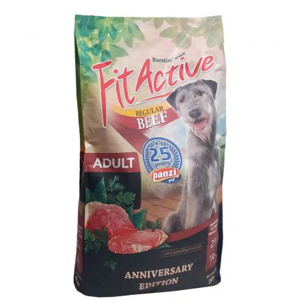 Panzi FitActive Premium Beef Edition Adult 10kg (Lebomló csomagolás)