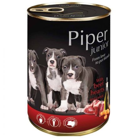 Piper Junior With Beef Hearts And Carrot 400 g