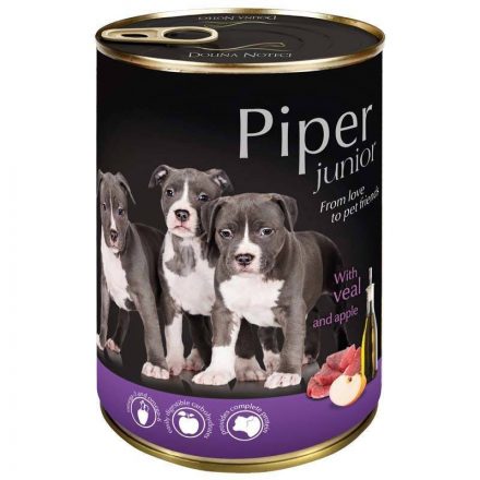 Piper Junior With Veal And Apple 400 g