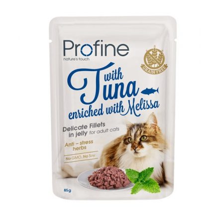 Profine Adult Cat Fillets in Jelly with Tuna&Melissa 85 g