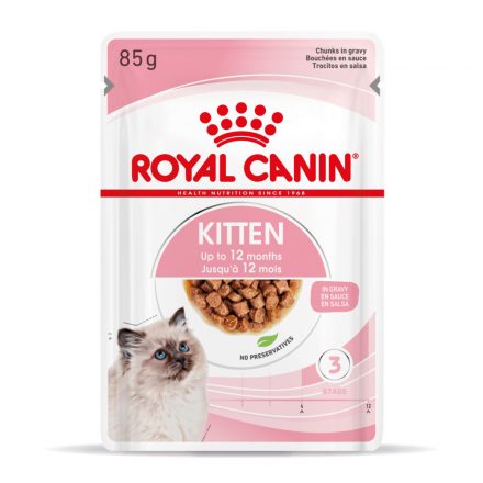 Royal Canin Kitten Chunks in gravy 12*85g