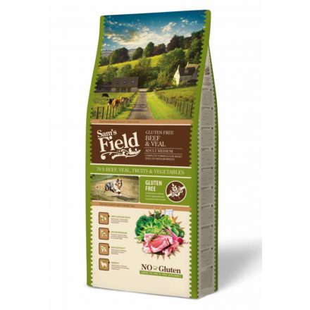 Sam's Field Gluten Free Adult Beef & Veal 13kg