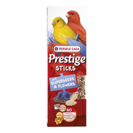 Versele-Laga Prestige Sticks Canaries Superseeds/Flowers - Szupermagvak/Virág 2x30g